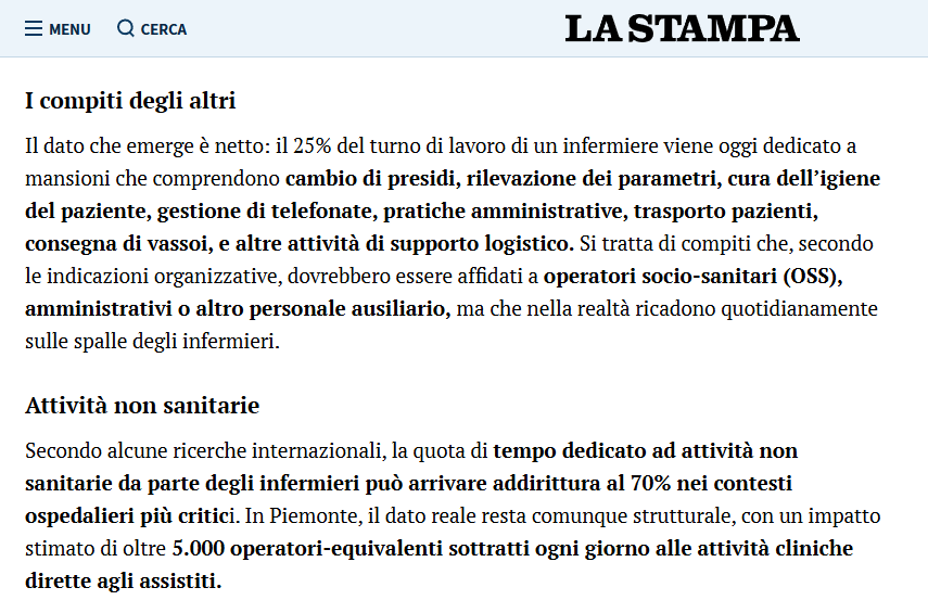 la stampa